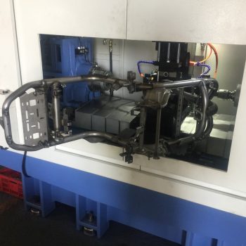 CNC Fine boring machine-process whole frame