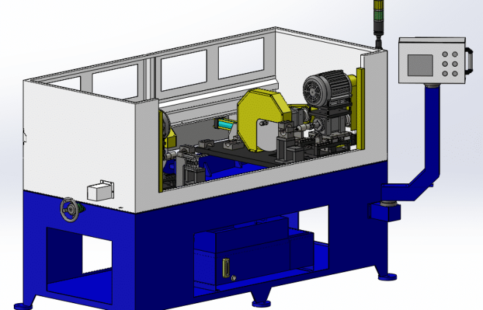 2806車手把雙端切斷倒角機