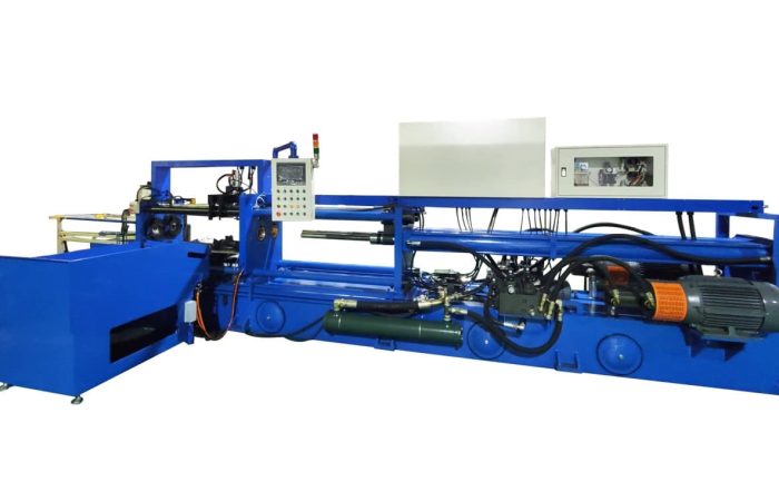 auto pipe drawing machine