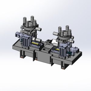 FB-HDS-42D(CNC雙端搪孔機)-裸機等角視圖