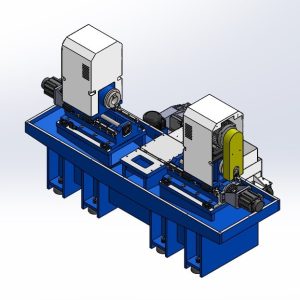 HC-0303(伺服雙端搪孔機)-裸機等角視圖